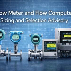 sizing and selecting advisory for flow meters and flow computers