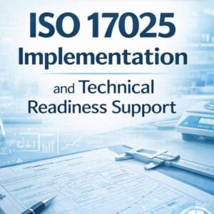 review and support to your ISO 17025 lab implementation